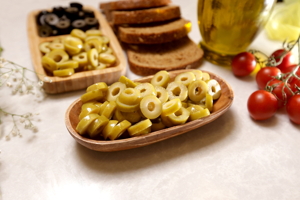 Yeşil Zeytin doğranmış
